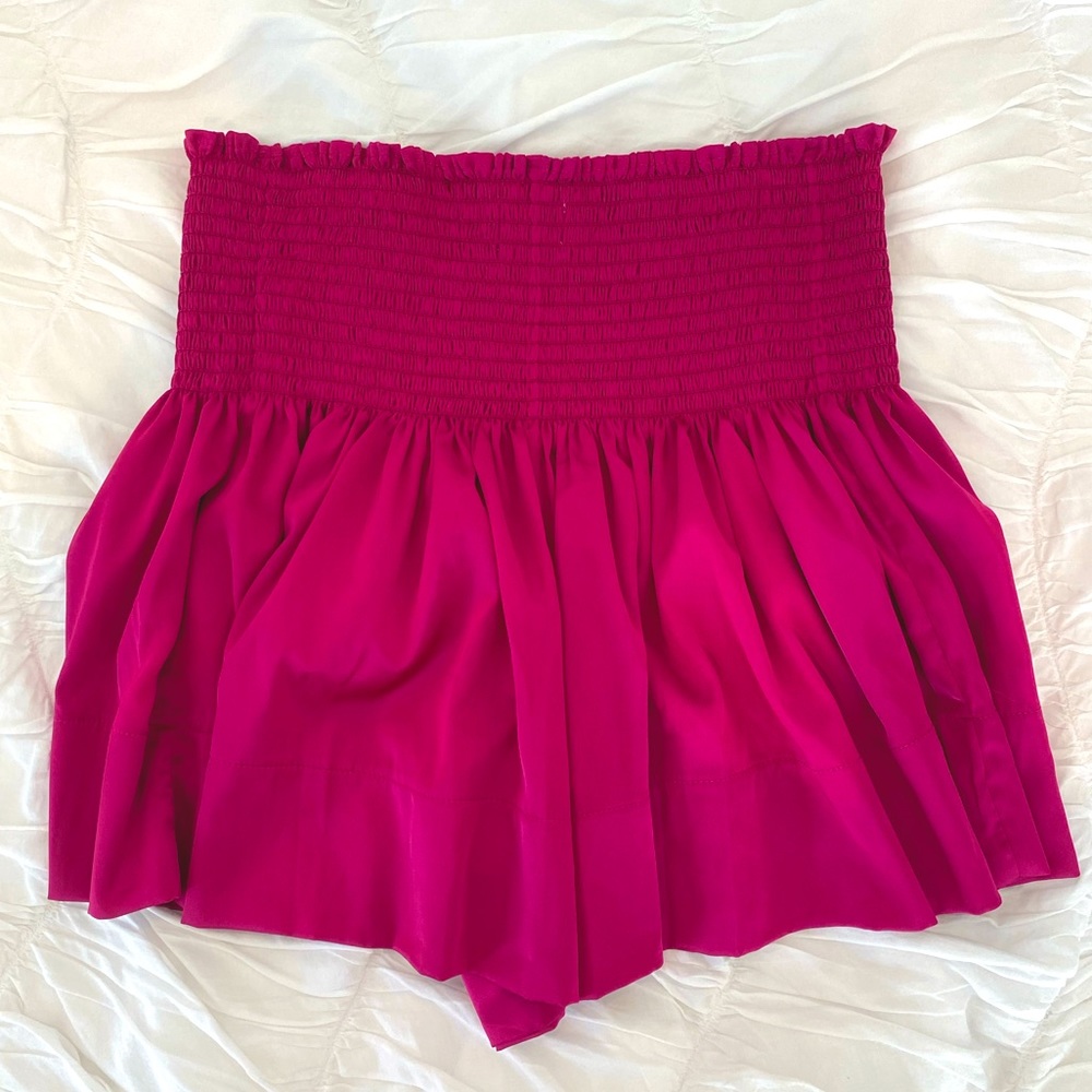 natural life daisy skort magenta